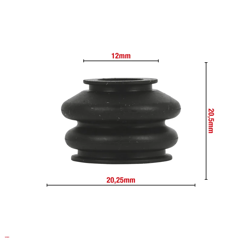 CACHE ROTULE DE SUSPENSION 12X20,25X20,5MM G12 WOMI W652 BOITE DE 10