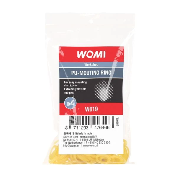 BAGUES EN PU POUR SOUFFLET DE ROTULE DE SUSPENSION 100 PIECES W619