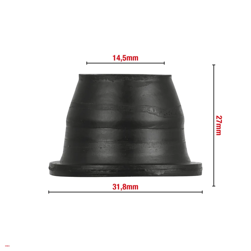 CACHE ROTULE DE SUSPENSION 14,5X31,8X27MM BAGUE FIXE EN NYLON W616 VENDU PAR 25
