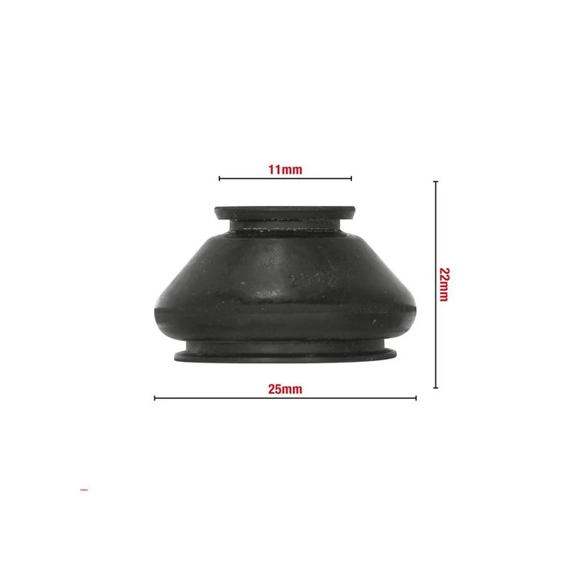 SOUFFLET DE ROTULE DE SUSPENSION 11X25X22MM BAGUES DE MONTAGE EN PU W610 VENDU PAR 25