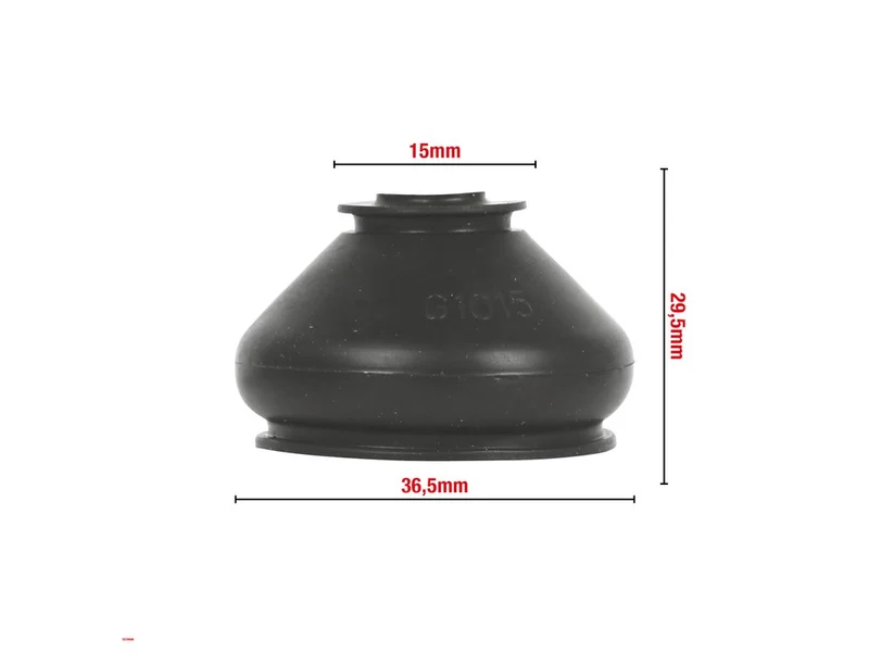 SOUFFLET DE ROTULE DE SUSPENSION 15X36.5X29.5MM (ANNEAU METAL) - VENDU PAR 20