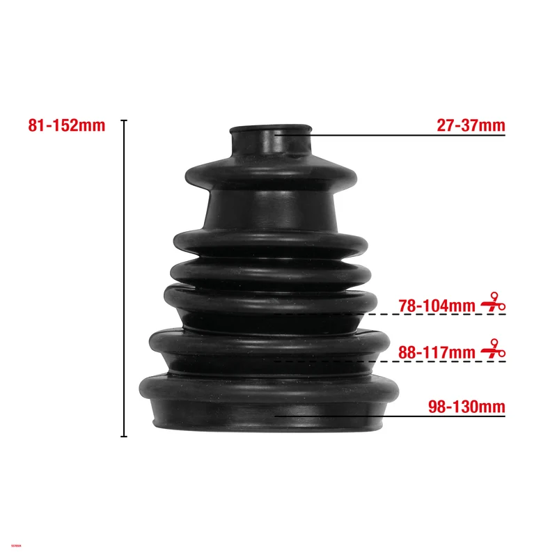 KIT SOUFFLET DE CARDAN MAXI UNIVERSEL W504