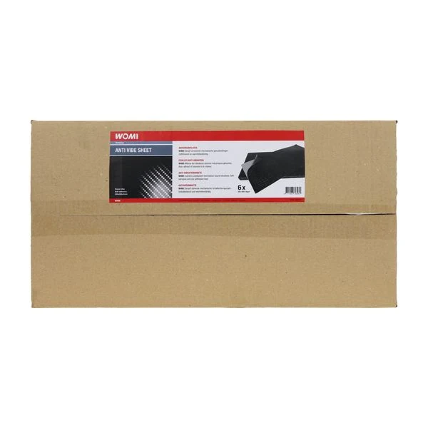 PLAQUE INSONORISANTE ANTI-VIBRATIONS 25X50CM WOMI W406