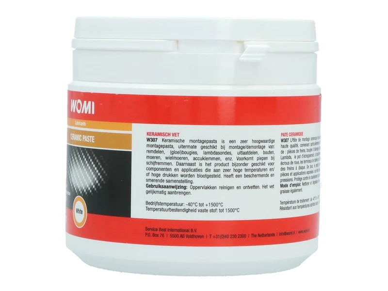 PATE CERAMIQUE 500G BLANC W307