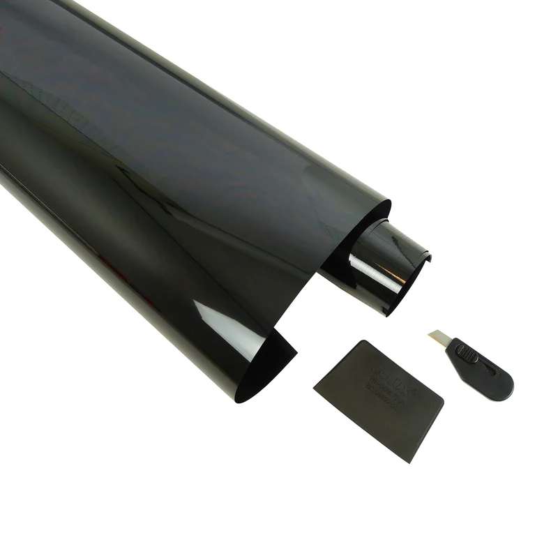 FILMS VITRES TEINTEES GRIS FONCE 5% 300X76CM