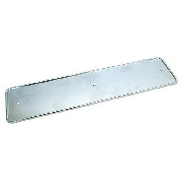 SUPPORT PLAQUE D'IMMATRICULATION UNIVERSEL INOX