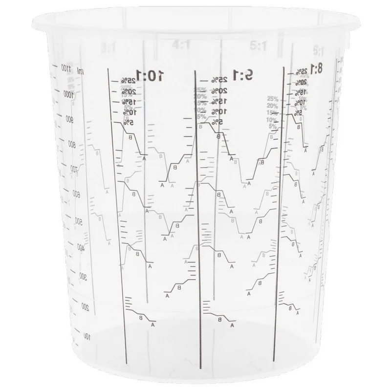 VERRE DOSEUR MELANGEUR GRADUE PLASTIQUE 1,3L PRESTO