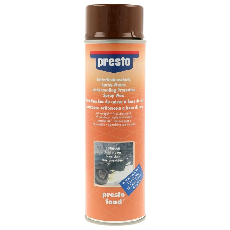 PROTECTION BAS DE CAISSES BASE CIRE 500ML PRESTO