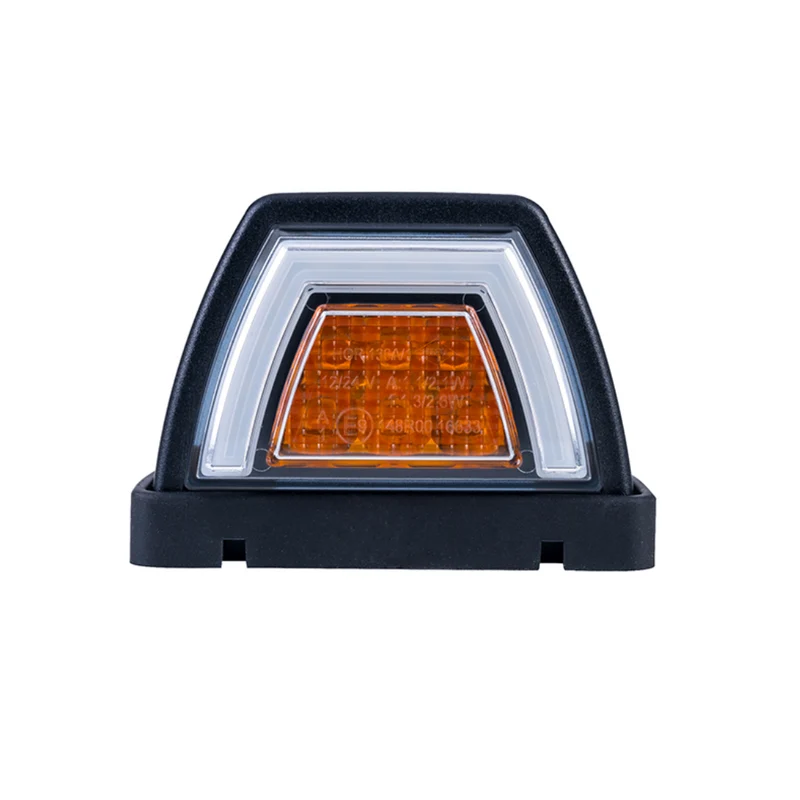 Horpol Feux de jour avant blancs montés sur le toit avec clignotant