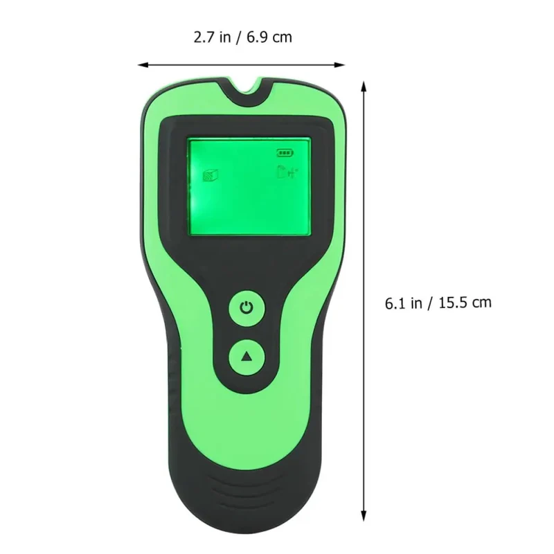 High Grade Handheld Wall Scanner Finds Wood And Steel Studs Plus Hot Wires With A Sharp Lcd Display And Tough Non Slip Grip For Zero Fuss Drywall Spots And Fast Weekend Upgrades