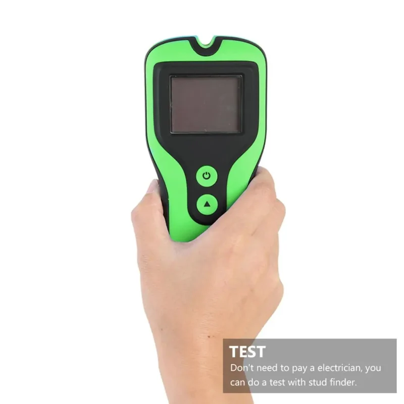 High Grade Handheld Wall Scanner Finds Wood And Steel Studs Plus Hot Wires With A Sharp Lcd Display And Tough Non Slip Grip For Zero Fuss Drywall Spots And Fast Weekend Upgrades