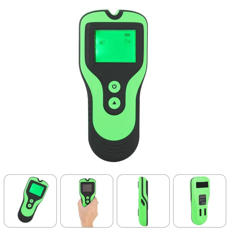 High Grade Handheld Wall Scanner Finds Wood And Steel Studs Plus Hot Wires With A Sharp Lcd Display And Tough Non Slip Grip For Zero Fuss Drywall Spots And Fast Weekend Upgrades