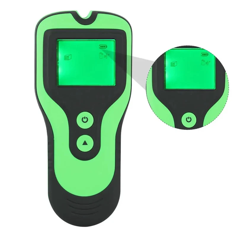 High Grade Handheld Wall Scanner Finds Wood And Steel Studs Plus Hot Wires With A Sharp Lcd Display And Tough Non Slip Grip For Zero Fuss Drywall Spots And Fast Weekend Upgrades
