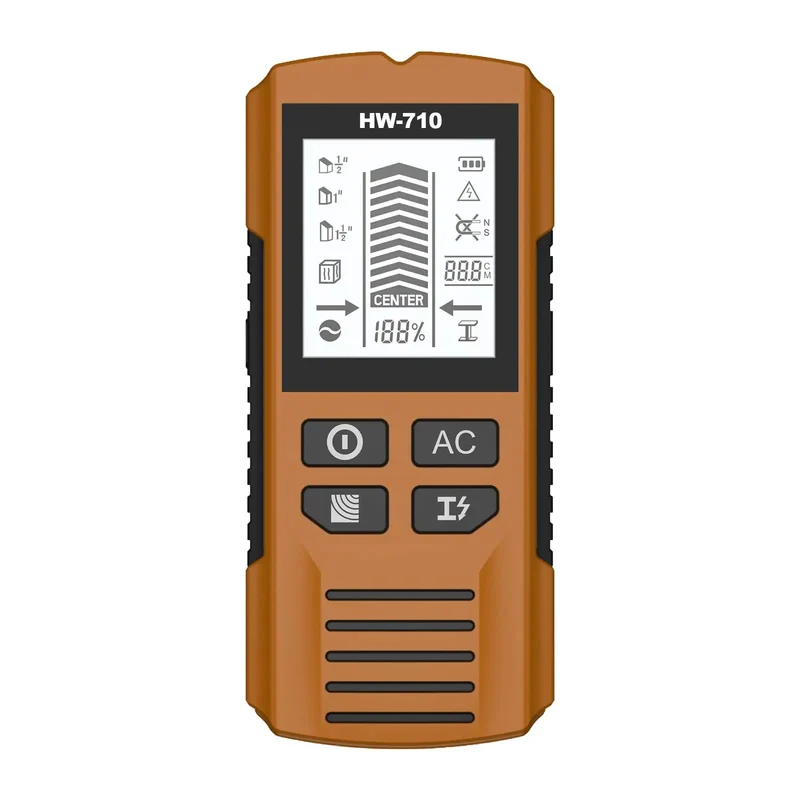 Heavy Duty Stud Finder Wall Scanner Detects Ac Voltage Wood Studs Metal Pipes With Lcd Screen And Deep Scan Abs Body Ergo Grip For Renovations Diy Pros Homeowners Nail Installations Spot On Zero Guesswork Beat Pipe Strikes Smooth Glide Drywall