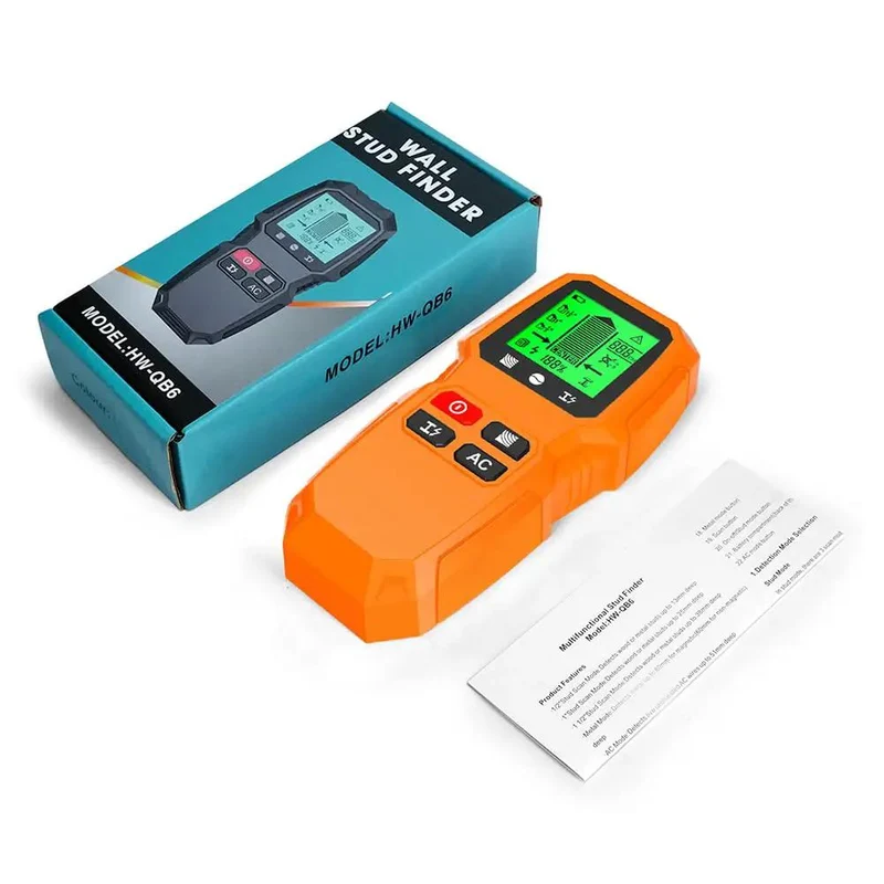 Straight Up Heavy Duty Digital Stud Finder Wall Scanner With Lcd Display For Pinpointing Wooden Studs Metal Wiring And Live Ac Power Perfect For Hella Fast Diy Remodels And Contractors Who Want Zero Drama Results