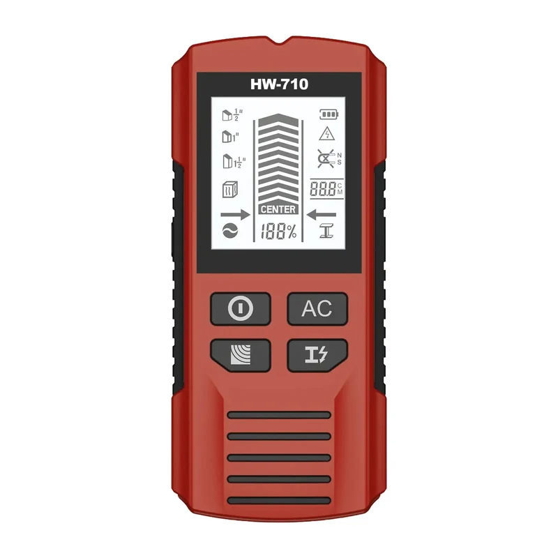 Slick Multipurpose Wall Scanner And Advanced Electronic Stud Finder Accurately Pinpoints Wood Live Electrical Wires Metal Studs Inside Residential Walls