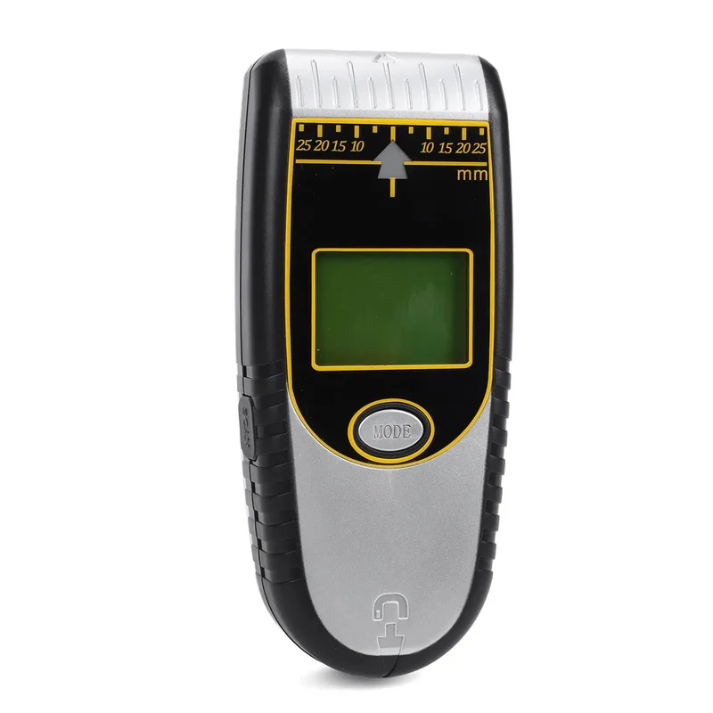 Badass 7-In-1 Digital Stud Finder Wall Scanner With Dead-On Wood Metal And Live Wire Detection Auto Calibration Center Mark Built For Heavy Duty Drywall Projects In Sleek Silver Finish