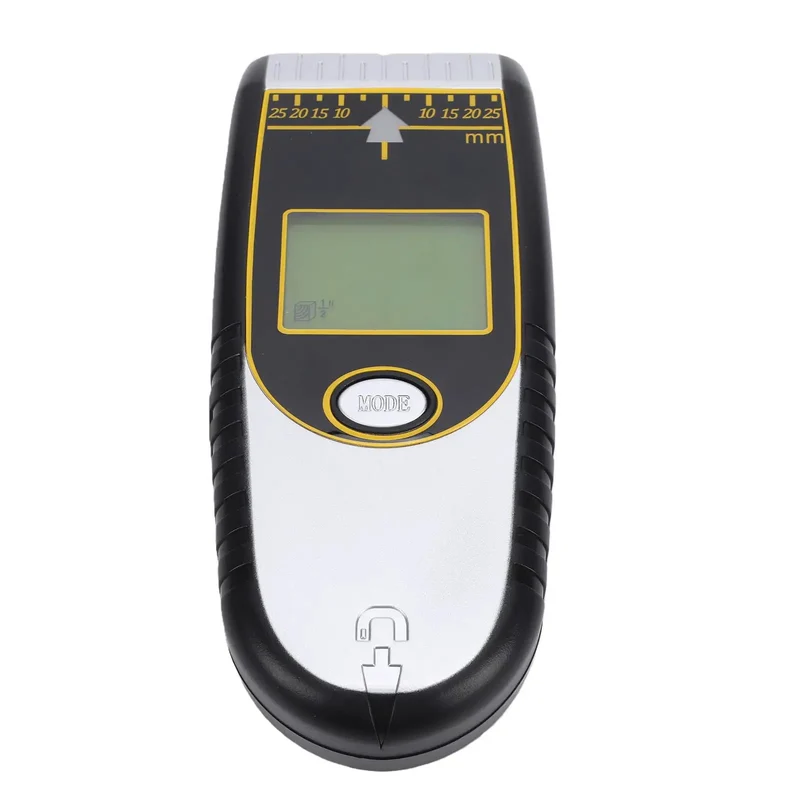 Badass 7-In-1 Digital Stud Finder Wall Scanner With Dead-On Wood Metal And Live Wire Detection Auto Calibration Center Mark Built For Heavy Duty Drywall Projects In Sleek Silver Finish