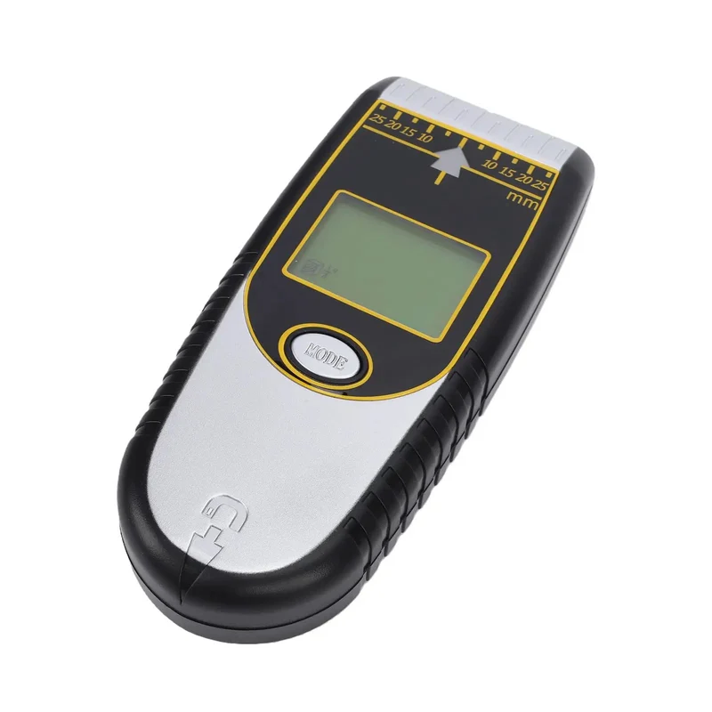 Badass 7-In-1 Digital Stud Finder Wall Scanner With Dead-On Wood Metal And Live Wire Detection Auto Calibration Center Mark Built For Heavy Duty Drywall Projects In Sleek Silver Finish