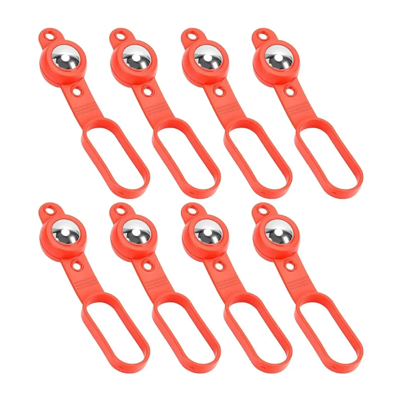 Eight Piece Heavy Duty Magnetic Stud Finder And Wall Scanner With 27 Pound Pull Force To Fast Track Locate Drywall Studs Metal Nail Spots Steel Plates And Double As A Sweet Organizer Hook For Garage Gear