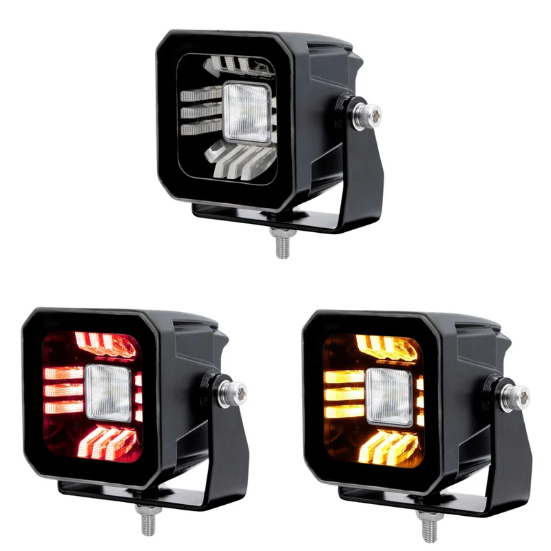 Projecteur de travail à LED Boreman POD avec feu de position bicolore