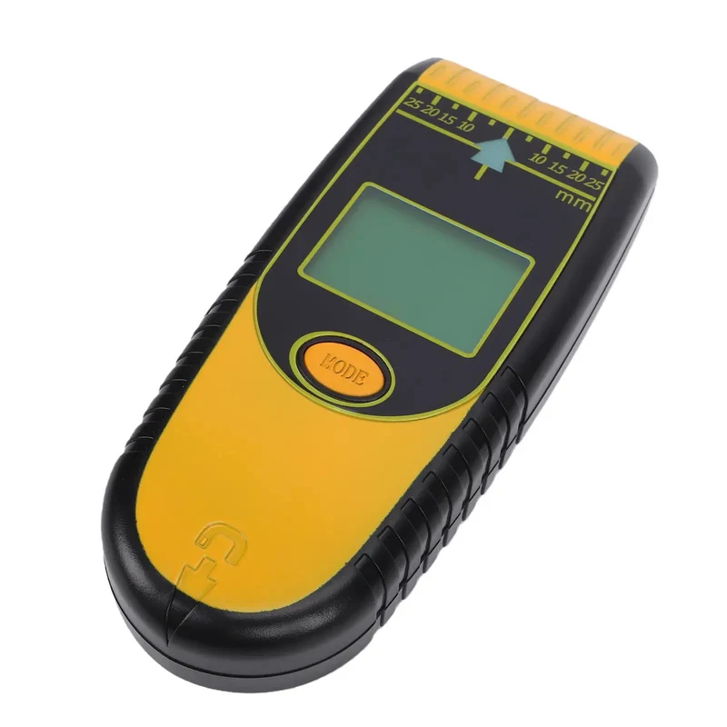 Rock Solid 7 In 1 Wall Scanner And Wood Stud Finder Featuring Live Ac Wire Detection Auto Calibrating Center Marking Deep Steel Nail Search And Comfort Grip Body For No Sweat Home Diy Renovation