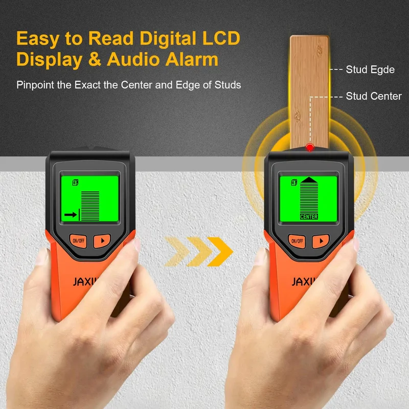 Heavy Duty Wall Stud Finder Delivering Dead On Accuracy For Straight Shot Drywall Scanning And Reliable Wood Beam Detection With Top Shelf Build Quality Plus Bright Led Display