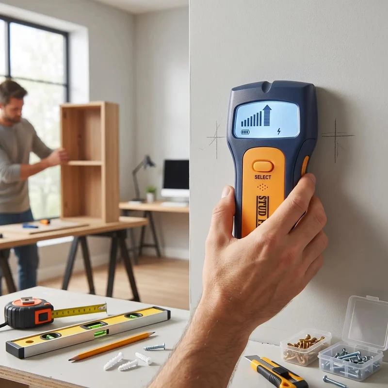 Zero Guesswork Pro Wall Scanner Snags Wood Metal Rebar And Live Ac Wires On First Try With Clear Lcd Screen Plus Multi Scan Mode For Quick Home Fixes Without Any Electrical Surprises