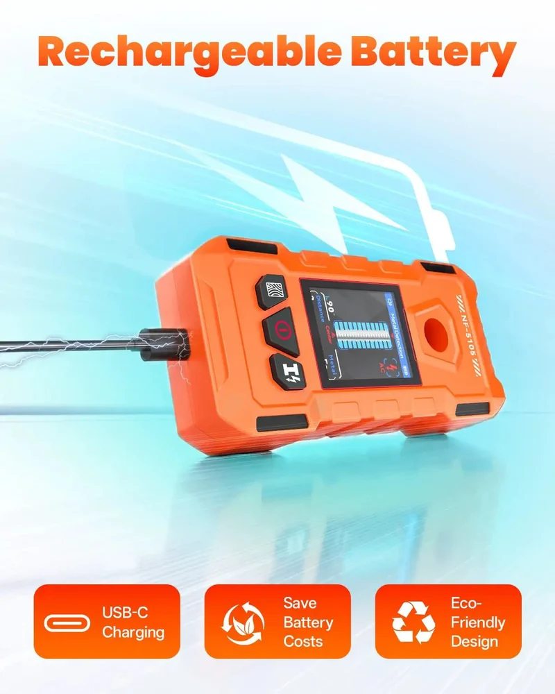 A Real Toolbox Staple For Your 6In1 Digital Stud Finder And Wall Scanner Designed To Nail Down Fast Detection Of Wood Studs Metal Pipes Live Ac Wires And Joists Keeping Your Diy Fixtures Dead On