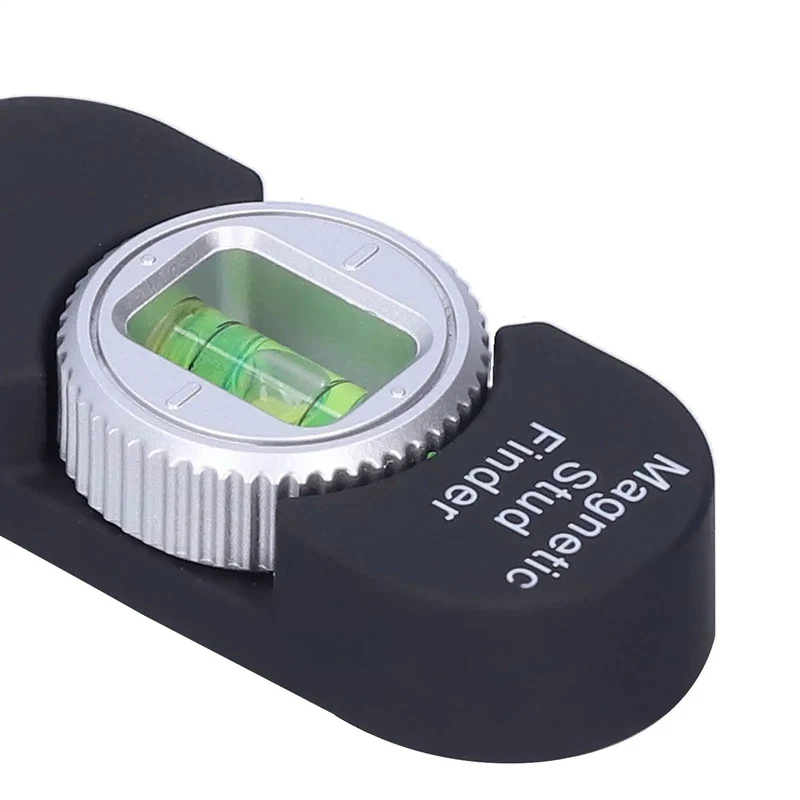 Kickass Magnetic Stud Finder With Precision Gauge For Quick Locating Of Metal Studs Nails And Screws Inside Drywall Or Plasterboard No Batteries Required Wall Scanner Tool Black