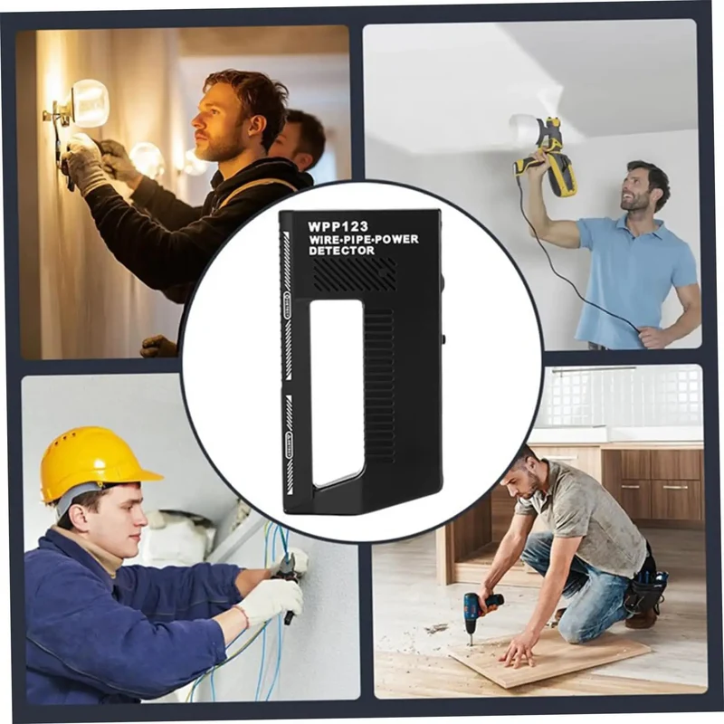 Compact Portable Wall Scanner And Adjustable Stud Finder With Hella Sensitive Detection For Snagging Live Electrical Wires Copper Pipes And Metal Studs In Interior Walls