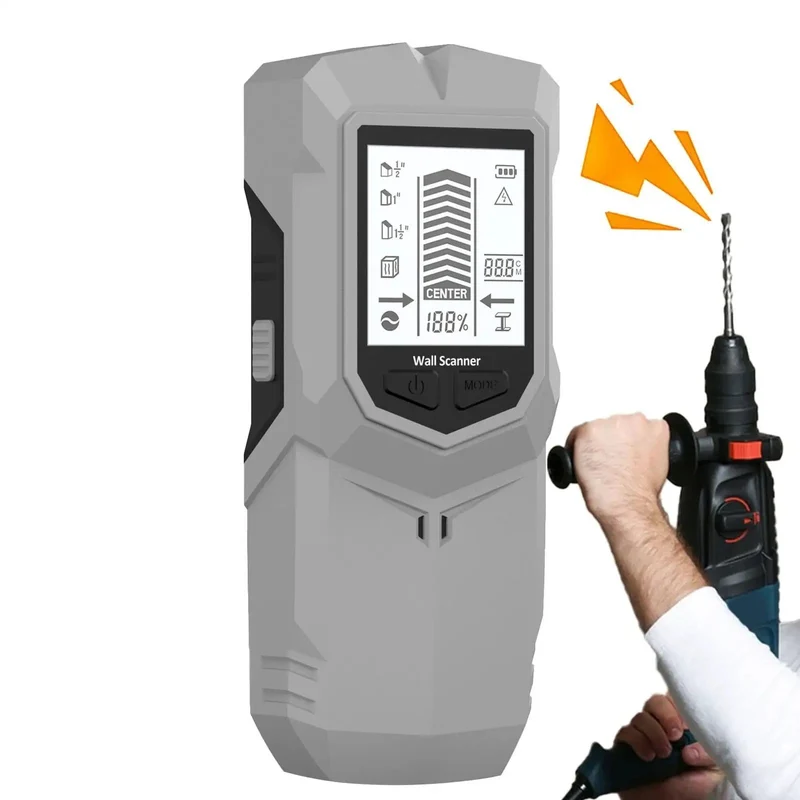 No Sweat Setup On This Real Deal Wall Scanner With Bangin Depth Precision Plus Loud Audio Alert And Clear Lcd Screen To Quick Find Wooden Stude