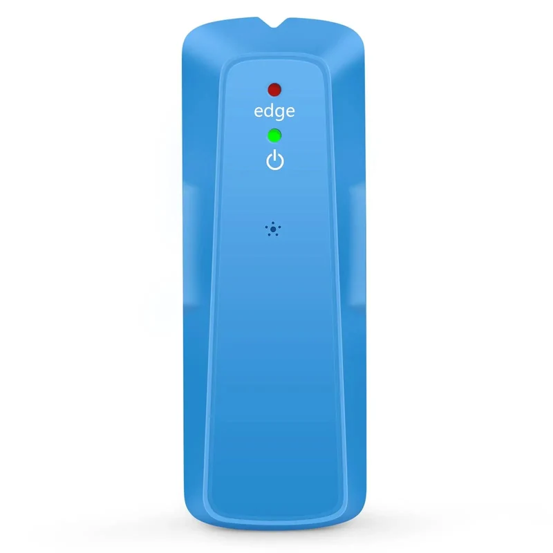 Straight Shooter Electronic Wall Stud Finder Nailing Down Wood And Metal Supports Through Drywall Up To Three Quarter Inch Depth With Blinking LED Light And Loud Audio Alert For No Sweat Renovations Blue