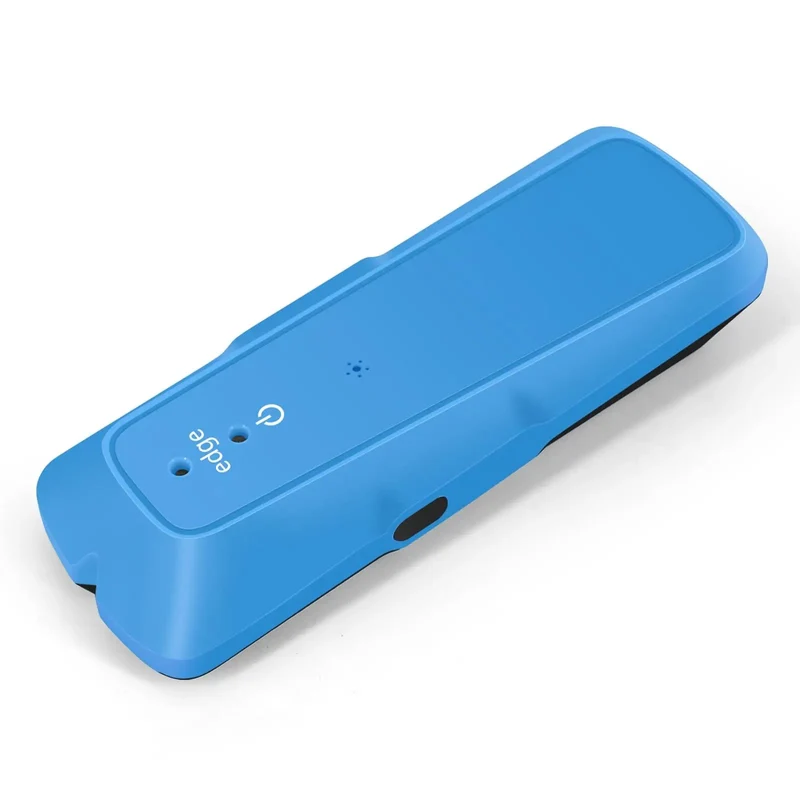 Straight Shooter Electronic Wall Stud Finder Nailing Down Wood And Metal Supports Through Drywall Up To Three Quarter Inch Depth With Blinking LED Light And Loud Audio Alert For No Sweat Renovations Blue