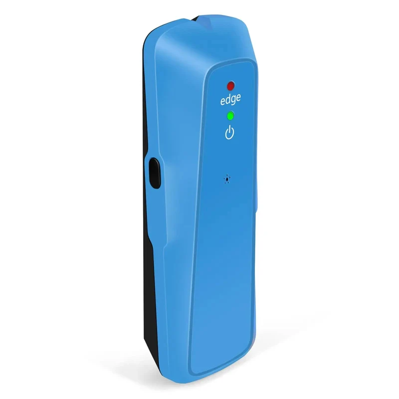 Straight Shooter Electronic Wall Stud Finder Nailing Down Wood And Metal Supports Through Drywall Up To Three Quarter Inch Depth With Blinking LED Light And Loud Audio Alert For No Sweat Renovations Blue