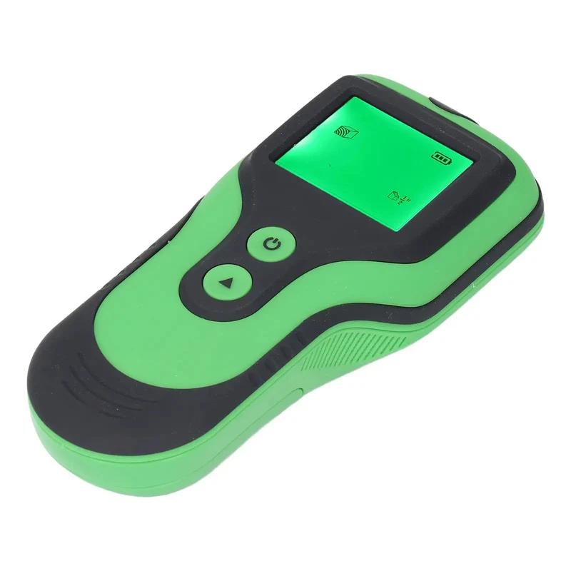 Heavy Duty Stud Finder Wall Scanner With Hella Sensitive Detection And Five Precision Scanning Modes For Locating Wood Beams AC Wires And Deep Embedded Joists Featuring Reliable Lcd Screen And Loud Sound Alarm Signal