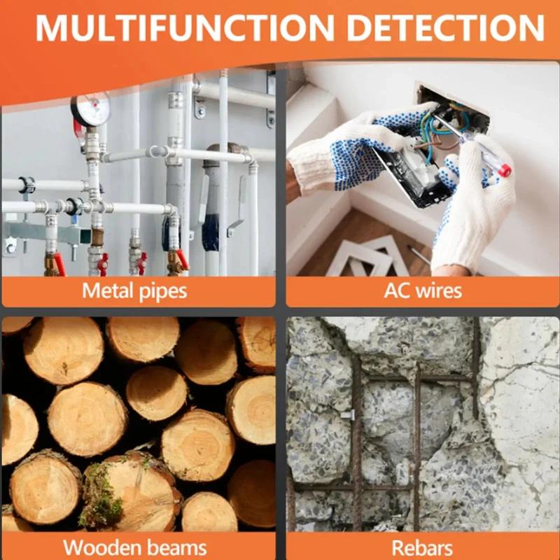 No Sweat All Purpose Stud Finder And Wall Scanner Detect Hidden Wood Drywall Live Ac Wires Plus Metal Objects For Rock Solid Tv Mounting Diy Home Upgrades With Zero Guesswork