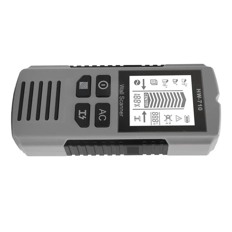 Rock Solid Wall Scanner And Stud Finder With Crisp Green Display Live Wire And Metal Detection Built For Quick Drilling Deep Sensing And Dead Reliable Home Reno Gear