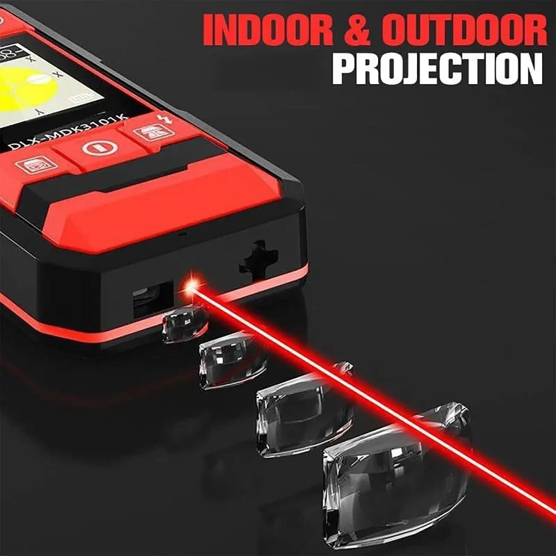 Heavy Duty Wall Scanner Stud Finder With Built In Distance Meter And Precision Angle Gauge For No Fuss Rebar Copper Pipe And Ac Cable Detection Behind Concrete Or Drywall