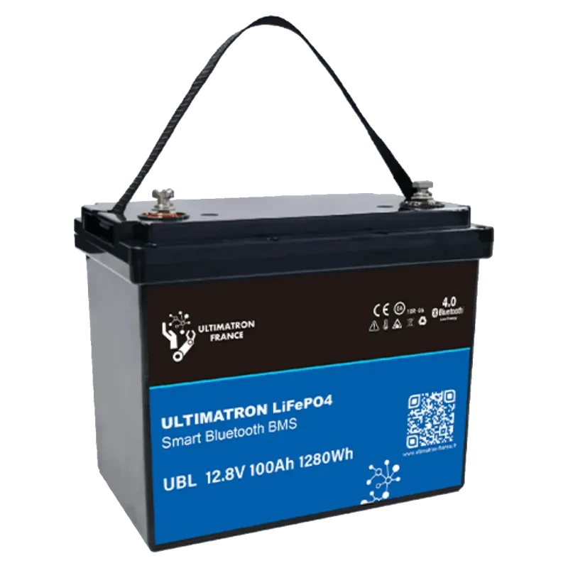 Batterie connectée Lithium LiFePO4 12V 100Ah, série UBL PRO