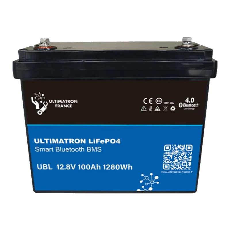 Batterie connectée Lithium LiFePO4 12V 100Ah, série UBL PRO