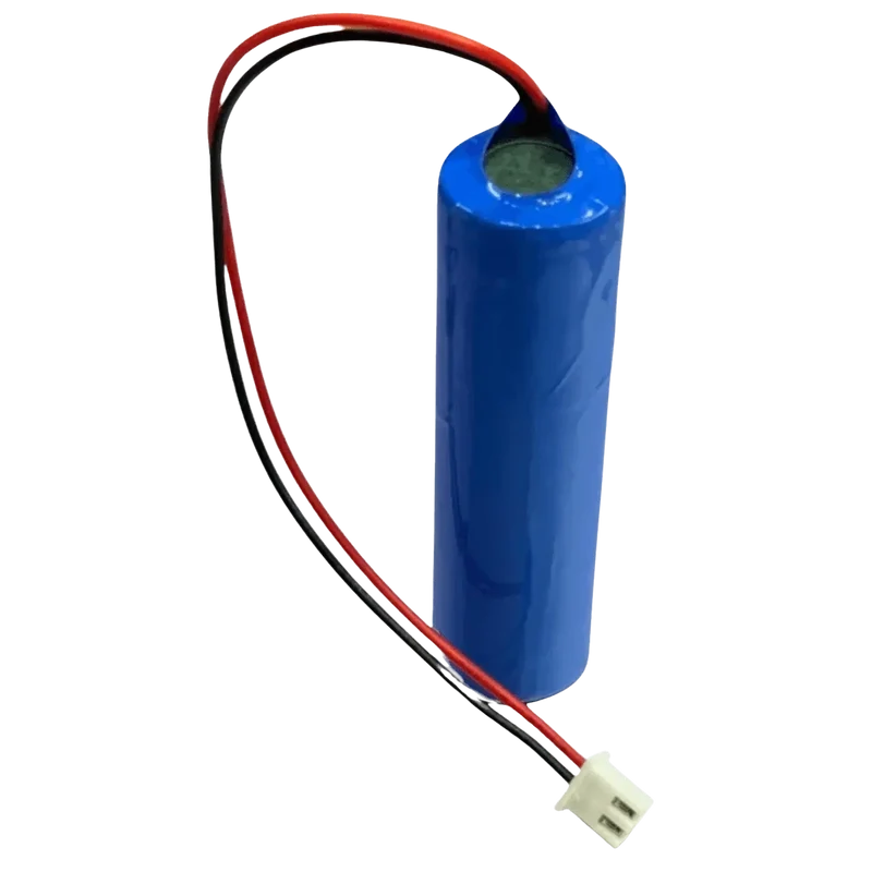 Batterie 18650 Li-ion 3.7V 2200mAh avec connecteur JST 2 broches + BMS intégré
