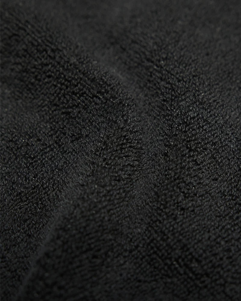 Busy Doing Nothing Beach Towel - Jet Black