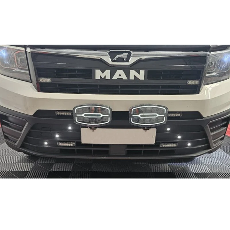 Feu de conduite à LED Boreman Polaris avec feu de position ambre/transparent