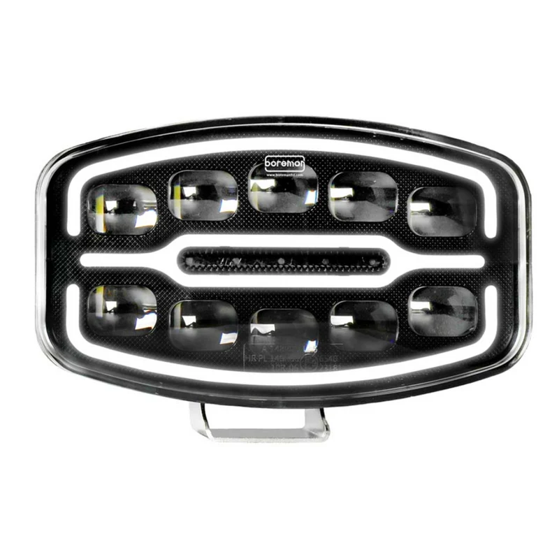 Feu de conduite à LED Boreman Polaris avec feu de position ambre/transparent