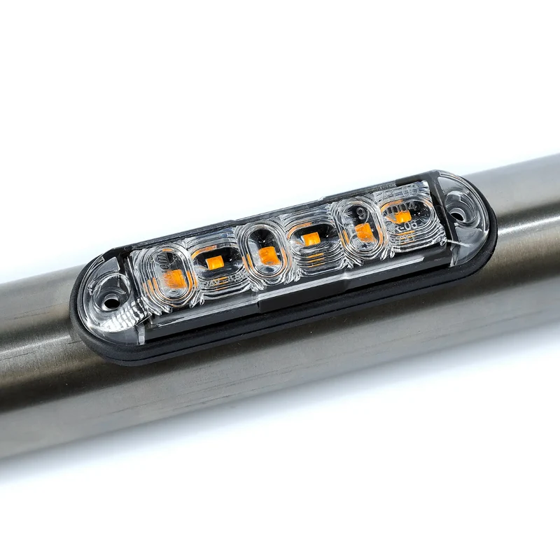 Lumière stroboscopique LED Fristom Ambre pour Montage sur Barres Rondes / Un Modèle de Flash
