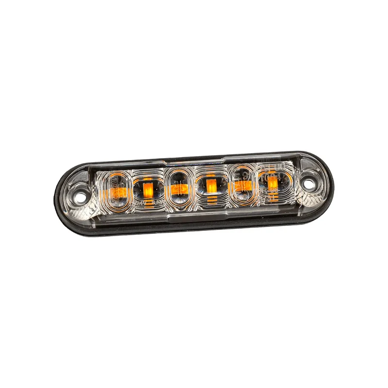 Lumière stroboscopique LED Fristom Ambre pour Montage sur Barres Rondes / Un Modèle de Flash