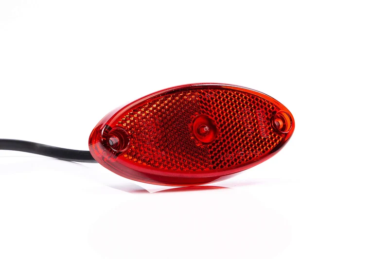 Feu de position LED ovale Fristom de style remorque avec réflecteur