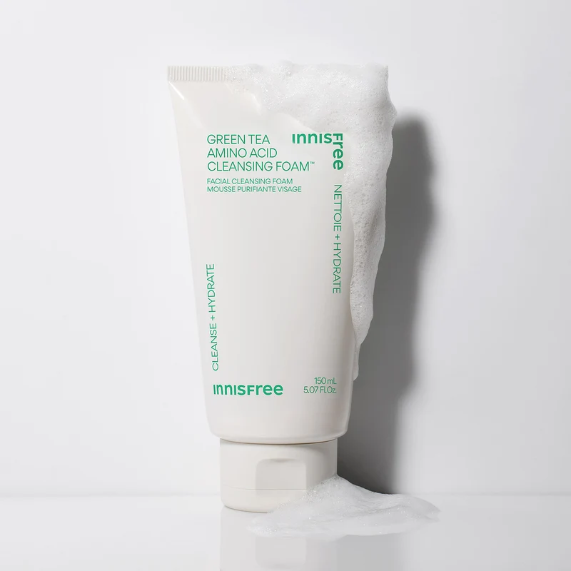 Green Tea Amino Acid Cleansing Foam Mousse Nettoyante