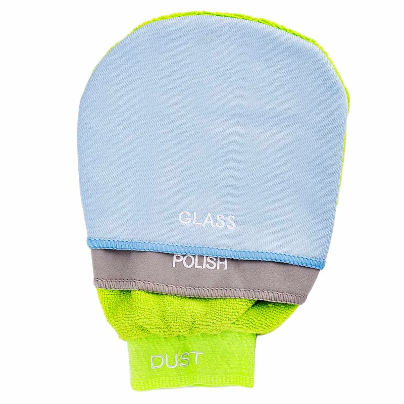 Gant de nettoyage en microfibre 3 en 1